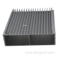 black anodized aluminum extrusion enclosure heat sink